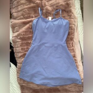 ALO Yoga lilac blue alosoft courtside tennis dress size small